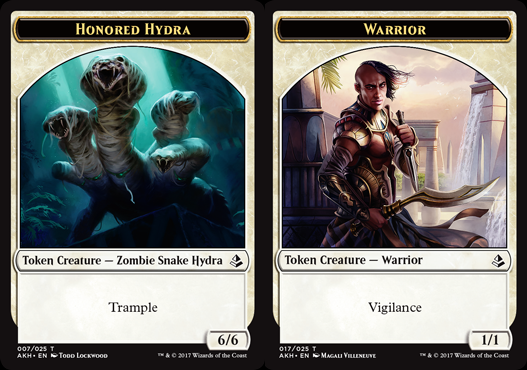 Token - Honored Hydra // Warrior